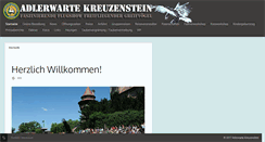 Desktop Screenshot of adlerwarte-kreuzenstein.at